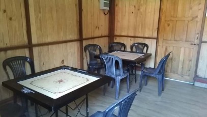 INDOOR GAMES - CARROM BOARDS - The school has sports facilities for both indoor and outdoor sports