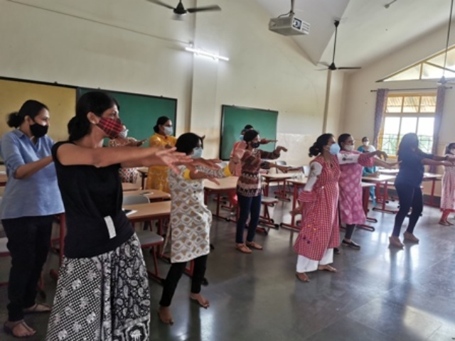 Dance Session by Teacher’s Recreational Committee