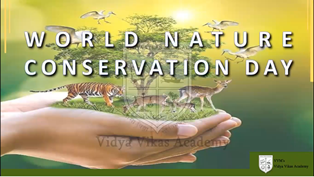 Report on World Nature Conservation Day