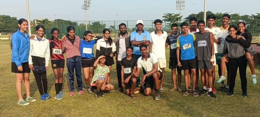Athletics - secured 6 GOLD,  4 SILVER  and 3 BRONZE MEDALS 